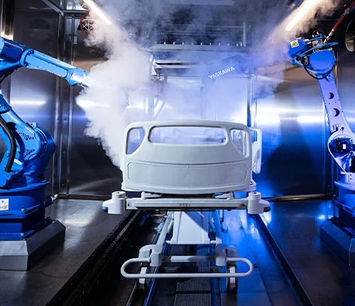 Hospital Bed Automated Washing System